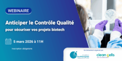 Webinaire Contrôle qualité - Clean Cells Atlanpole Biotherapies mars 2026